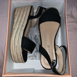 nasty gal platform sandals